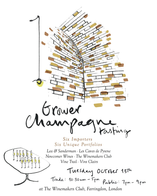 1 x Grower Champagne Tasting Ticket 13th Oct